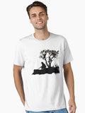 Deer Sneaking up on a Deer Hunter T-Shirt
