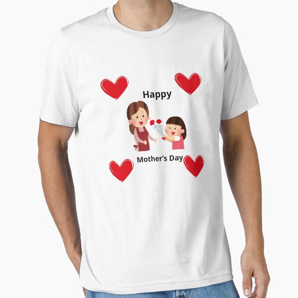Mother’s day , mom and daughter Essential T-Shirt for Sale by Sajiikanaan