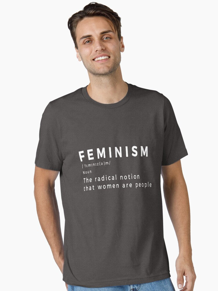 Feminism Definition Essential T Shirt T Shirt Premium Print