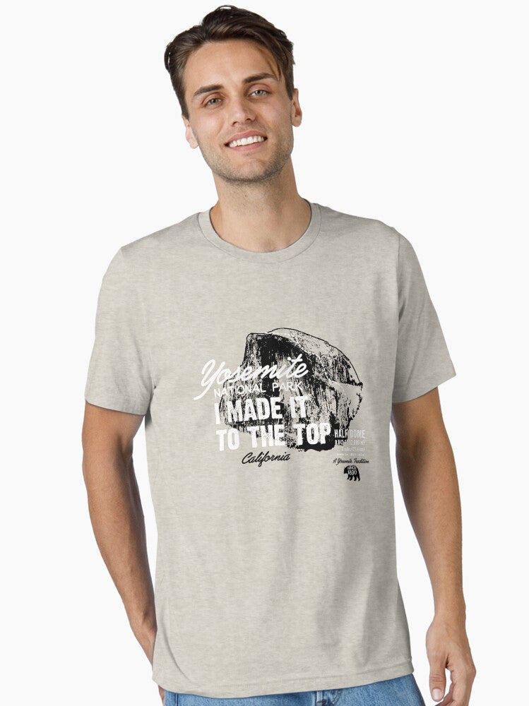 Yosemite National Park Half Dome California America Imittt I Made It To The Top Classic_164, Hot Trend Essential T-Shirt