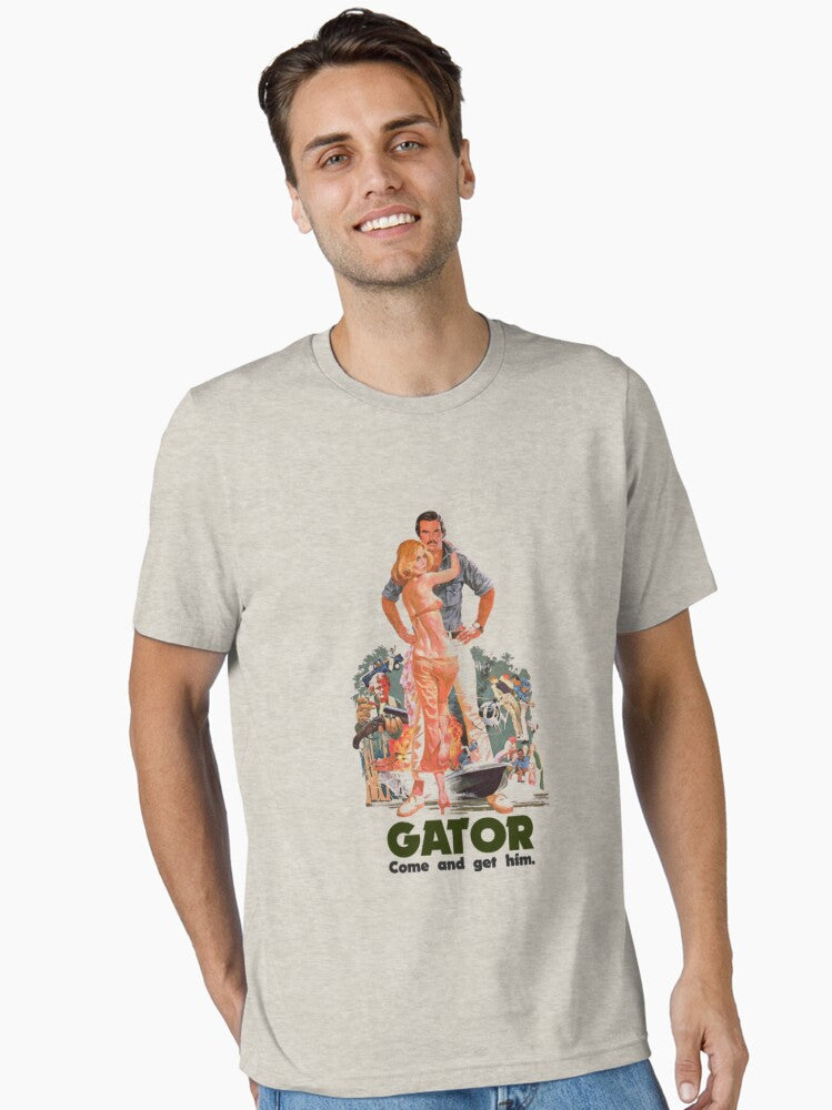 Burt Reynold's is Gator Cult Classic Fan Art Essential T-Shirt | Premium Unisex T-Shirt, Trending Graphic Tee