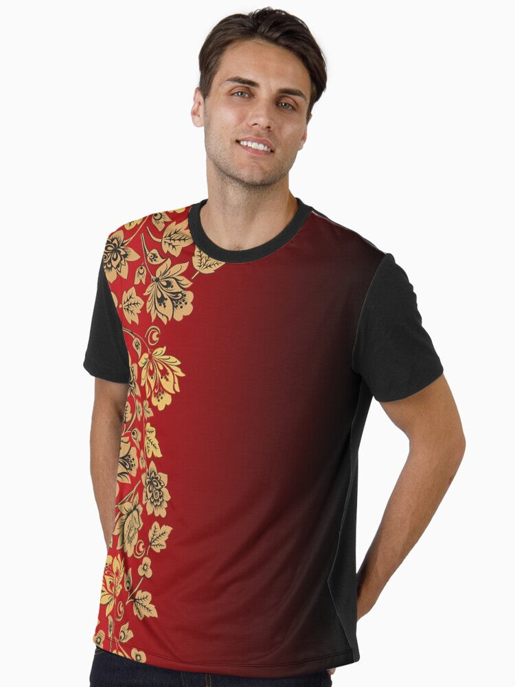 khokhloma Graphic T-Shirt