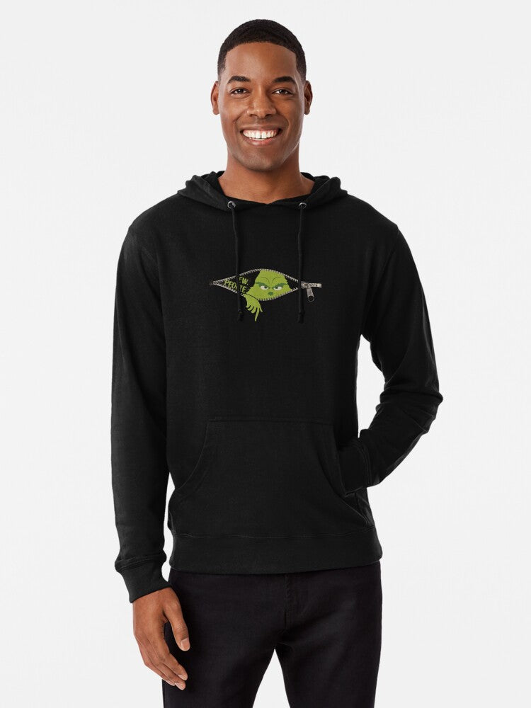 ew people grinch Lightweight Hoodie