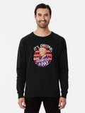 It's Christmas Pat Butcher Lightweight Sweatshirt