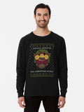 Ronka Around Ugly Christmas Sweater - XIV Lightweight Sweatshirt
