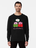 Pigs in blankets, Merry Christmas! Lightweight Sweatshirt