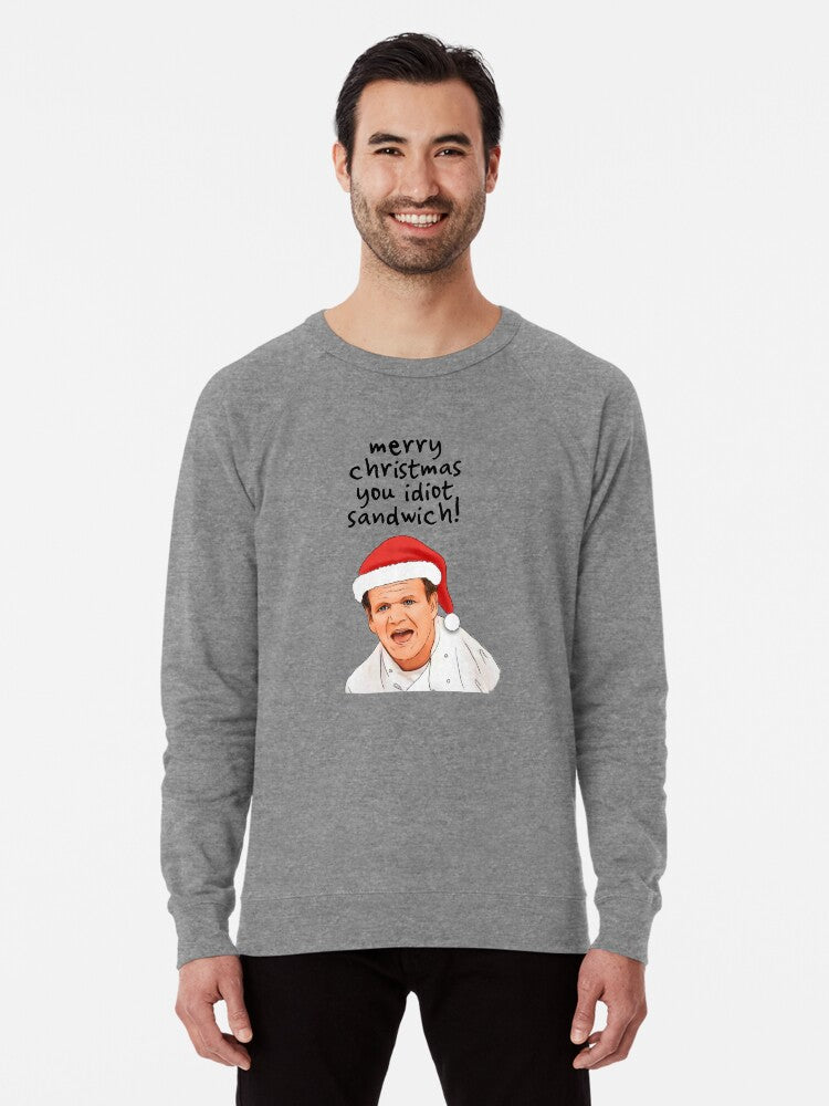 Gordon Ramsay idiot sandwich Lightweight Sweatshirt