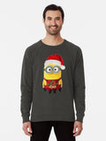Minion Christmas Lightweight Sweatshirt