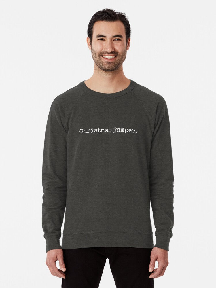 Boring Christmas Jumper Lightweight Sweatshirt