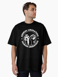 Animal Liberation Human Liberation Oversized T Shirt T Shirt Cute Design