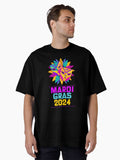 Mardi Gras 2024 Oversized T Shirt T Shirt Premium Print