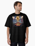 World Cup Vibes 2026 | Premium Football Fan Graphic T-Shirt Oversized T-Shirt