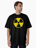 Nuclear radiation symbol Oversized T-Shirt | Premium Unisex T-Shirt, Trending Graphic Tee