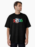 2026 World Cup Global Soccer Competition Oversized T-Shirt