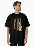 Best Seller - CR7 - Cristiano Ronaldo Merchandise Oversized T-Shirt | Premium Unisex T-Shirt, Trending Graphic Tee