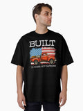 Built to Work Not Impress Vintage Truck Shirt Americana Tee