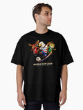 World Cup Canada, USA, Mexico Football Soccer Fan Oversized T-Shirt