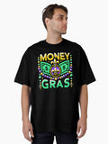 Money Gras Mardi Gras Celebration Vibe Oversized T Shirt T Shirt Premium Print