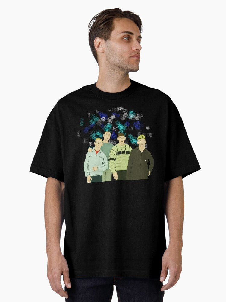 Steklovata novi god Oversized T-Shirt | Premium Unisex T-Shirt, Trending Graphic Tee