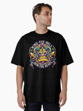Mardi Gras Ring The Bell Join The Revel Oversized T Shirt T Shirt Limited Vibe