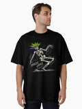 Mardi Gras Skeleton Dance Vibes Oversized T Shirt T Shirt Gift Ready