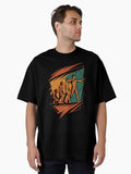 Evolution of Archery Archer Bow Target Oversized T-Shirt