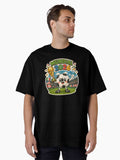 Cute World Cup 2026 Soccer Ball Sticker Oversized T-Shirt