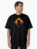 Silhouette Dusk Oversized T-Shirt