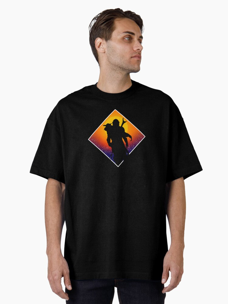 Silhouette Dusk Oversized T-Shirt