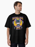 Funny Meowdi Gras 2025 Mardi Cat Lover Oversized T Shirt T Shirt Everyday Wear