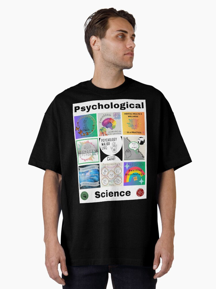 Picturing Psychology in the 21st Century Oversized T-Shirt