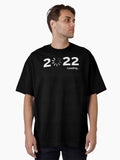 New year svg white 2 Oversized T-Shirt | Premium Unisex T-Shirt, Trending Graphic Tee