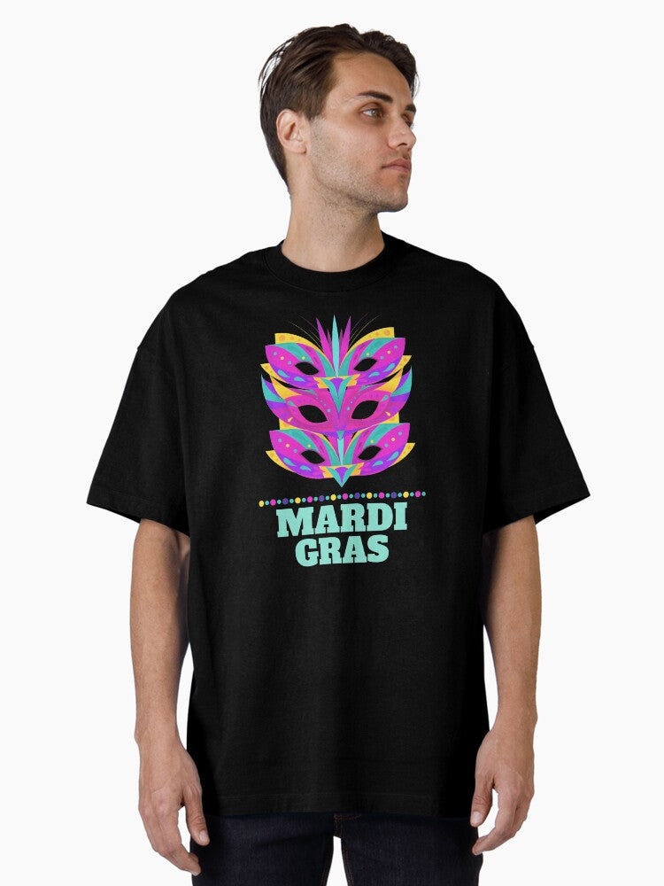 Mardi Gras 2021 Oversized T Shirt T Shirt Premium Print