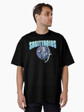 Sagittarius Horoscope Sign Design Oversized T-Shirt