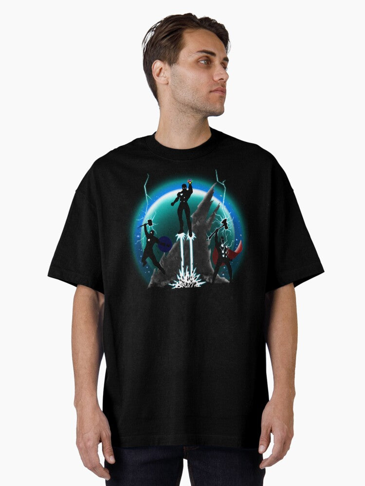 Infinity Teamwork (Cyan) Oversized T-Shirt