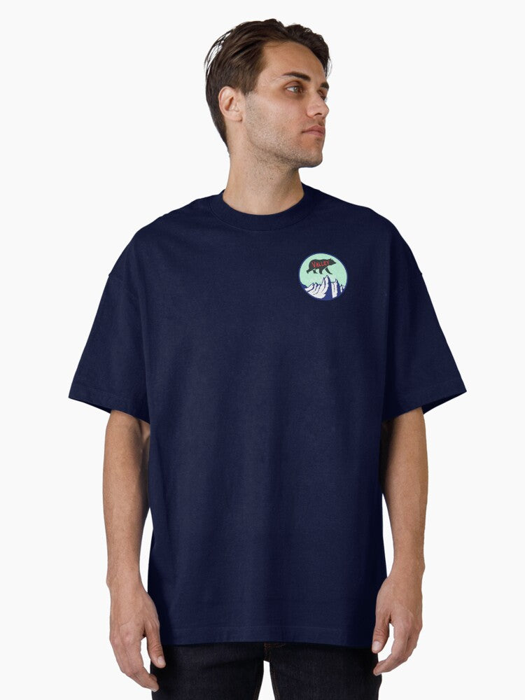 Bear Valley Ski Resort Designs Oversized T-Shirt | Graphic T-Shirt for Unisex