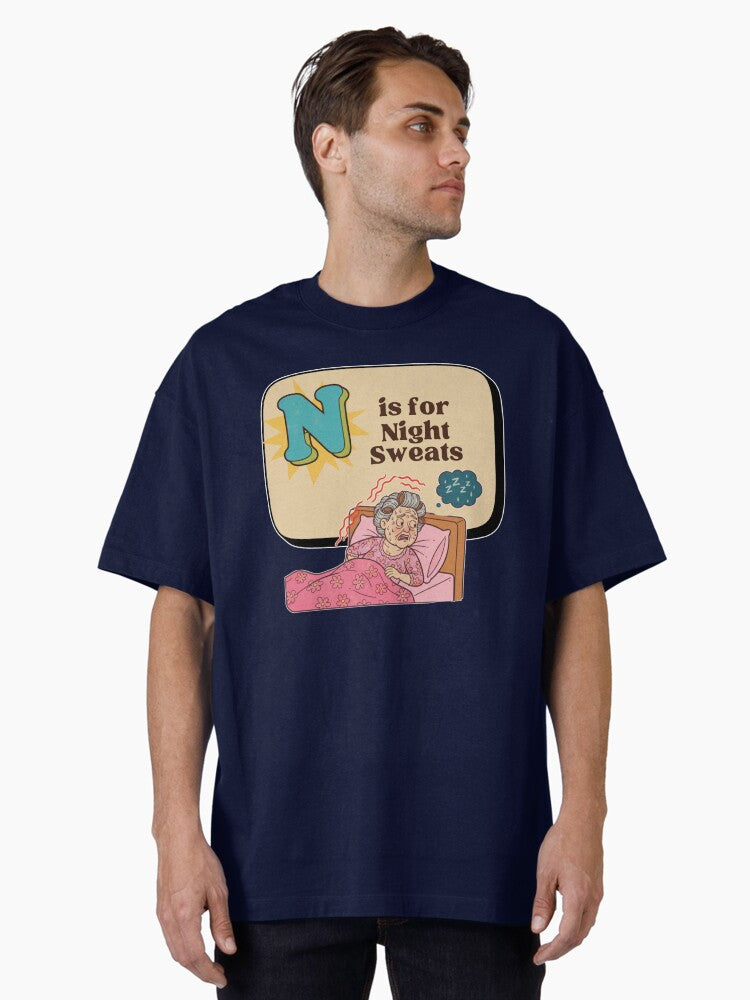 Senior Flashcard Series N Is Night T Shirt