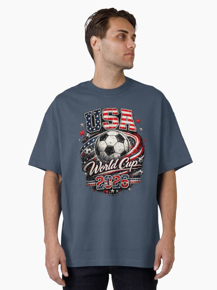 New York Knicks Cursed Horror Graphic T-Shirt DesignUSA World Cup 2026 Soccer Patriotic Vintage Design Oversized T-Shirt
