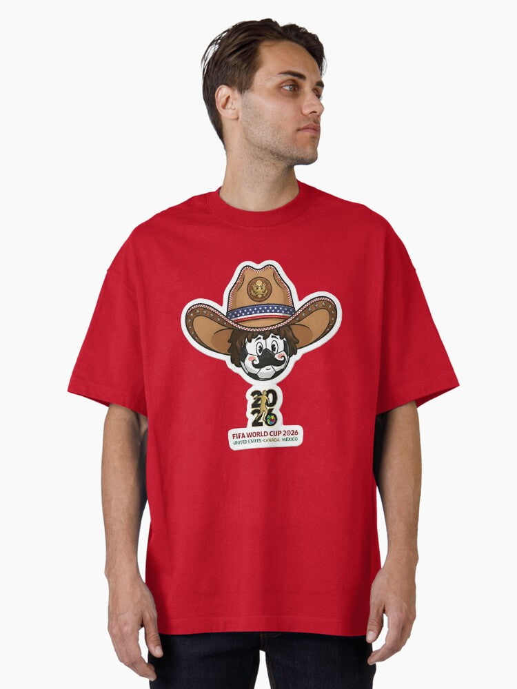 Soccer World Cup USA 2026 Oversized T-Shirt