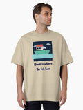 Home is Where the Fish Lives Oversized T-Shirt