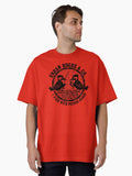 URBAN ROGUE & CO - Fish With Pecker Heads Oversized T-Shirt