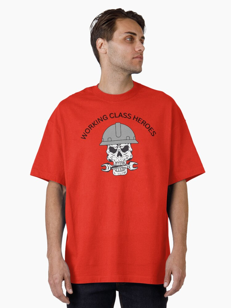 Working Class Tough – Skull with Wrench Graphic