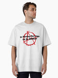 On Monday Mornings We Do Anarchy Oversized T Shirt T Shirt Premium Print