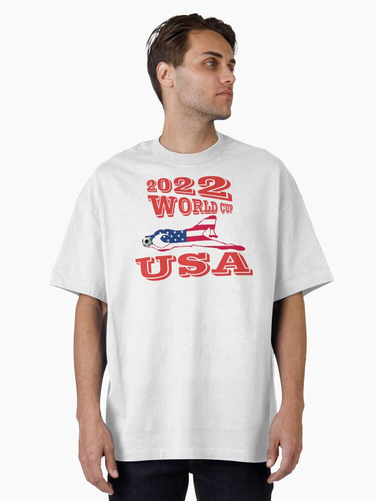 USA, Qatar World Cup 2022 Oversized T-Shirt