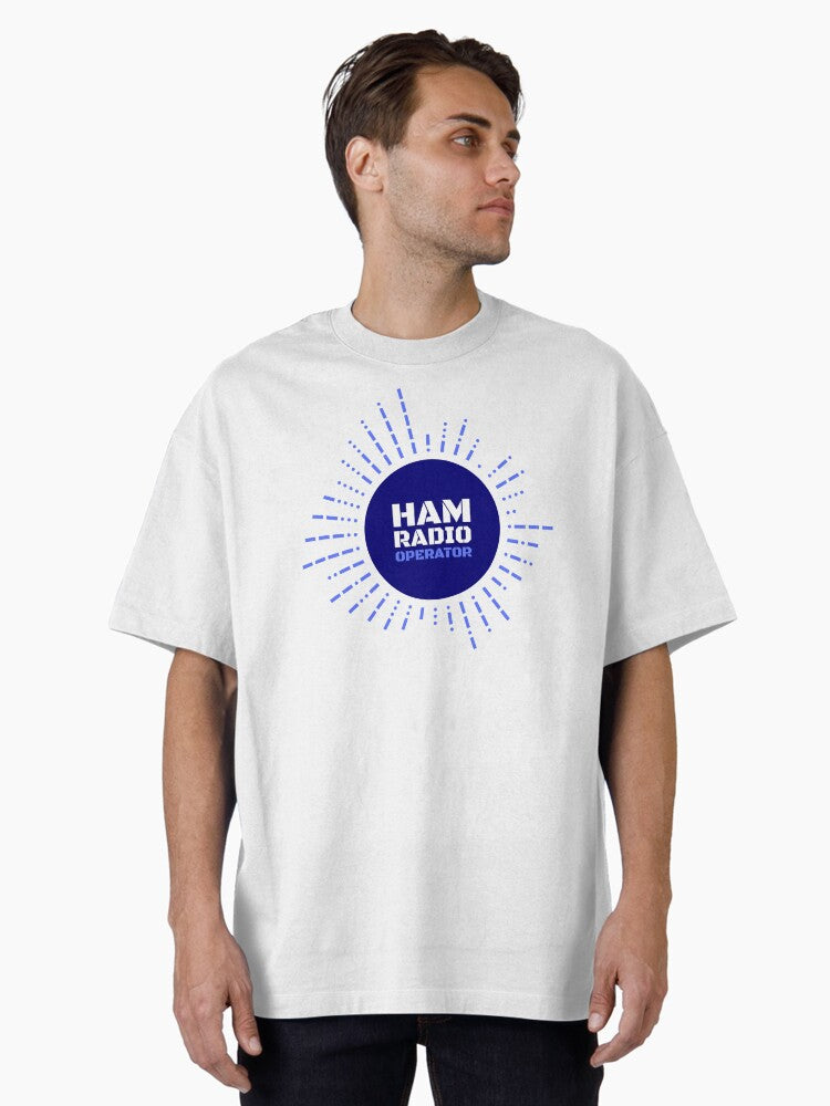 Ham Radio Operator Morse Code Oversized