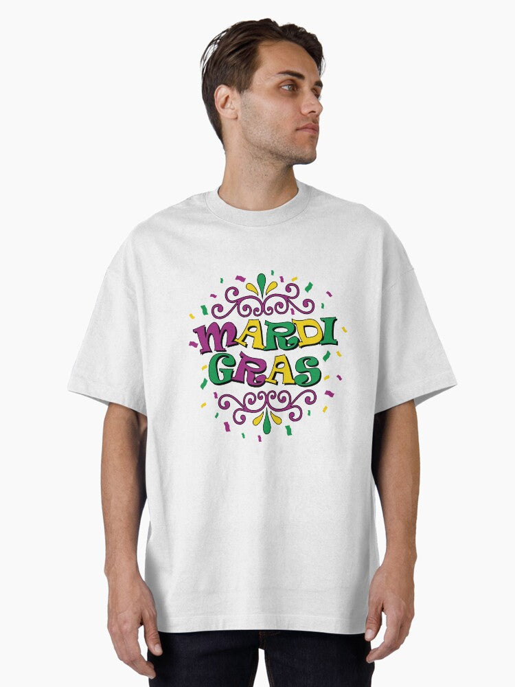 Mardi Gras Celebration Oversized T Shirt T Shirt Gift Ready