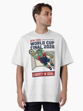 New York World Cup Final â€” Liberty in Goal V2 Oversized T-Shirt