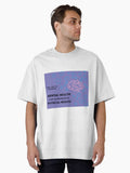 Mental Health Poster Oversized T-Shirt