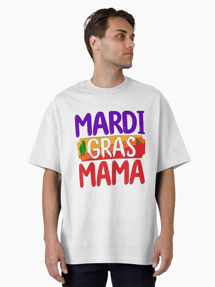 Mardi Gras Mama Mardi Gras Oversized T Shirt T Shirt Minimal Style