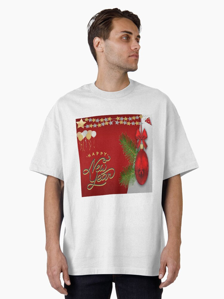 Happy New Year 2021 Oversized T-Shirt | Premium Unisex T-Shirt, Trending Graphic Tee